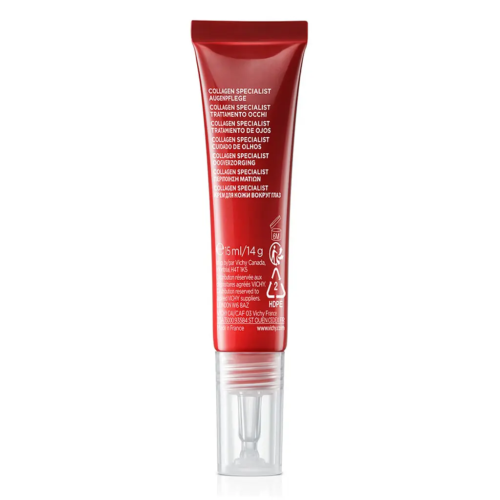 Антивозрастной крем Vichy Liftactiv Specialist Collagen для коррекции признаков старения кожи зоны вокруг глаз 15 мл - фото 2