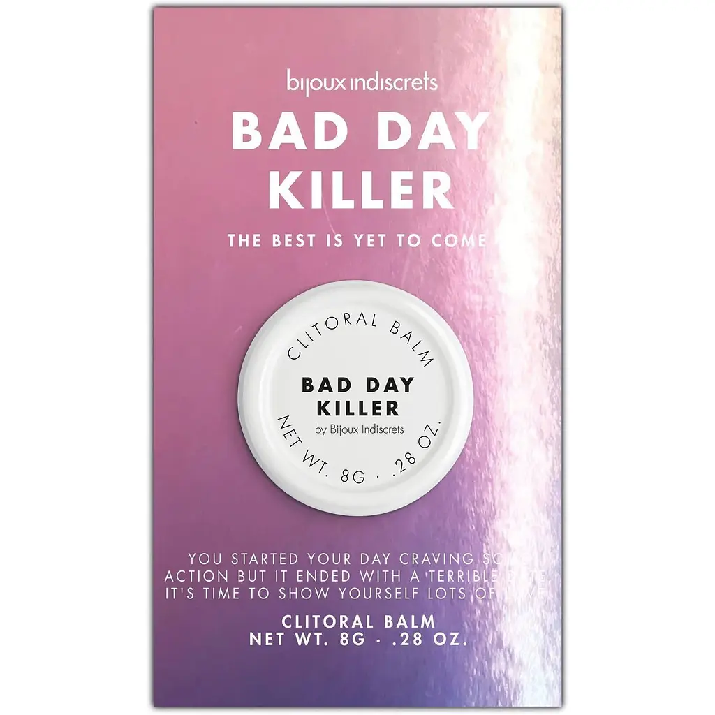 Бальзам для клітора Bijoux Indiscrets Bad Day Killer (Насолоджуйся кожним днем), розігрівальний - фото 2