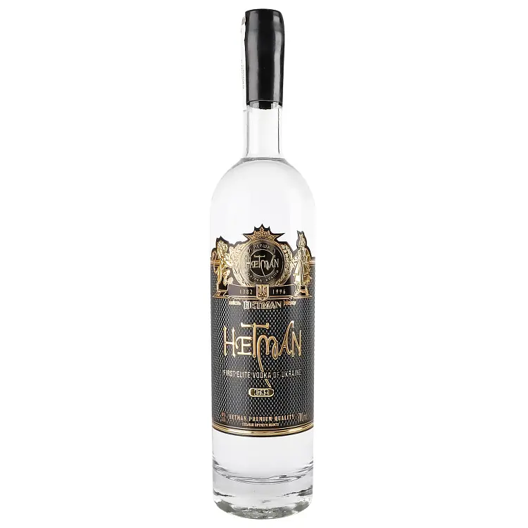 Водка Гетьман Premium Quality 40% 0.7 л в подарочной упаковке - фото 2