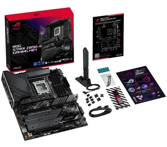 Материнська плата ASUS ROG STRIX Z890-E GAMING WIFI (ROG STRIX Z890-E GAMING WIFI) (Socket 1851, Intel Z890, ATX) - фото 8
