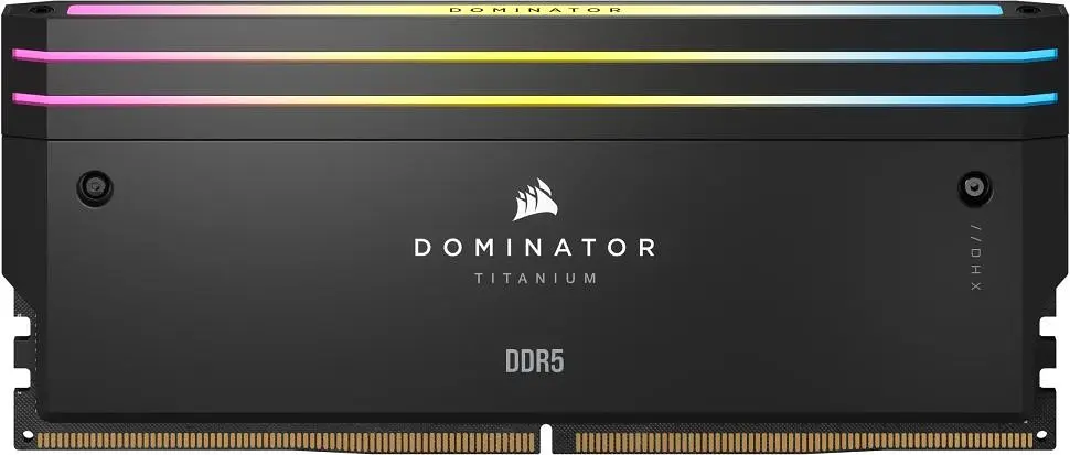 Оперативна пам'ять Corsair 32GB (2x16GB) DDR5 7200MHz Dominator Titanium RGB (CMP32GX5M2X7200C34) - фото 2