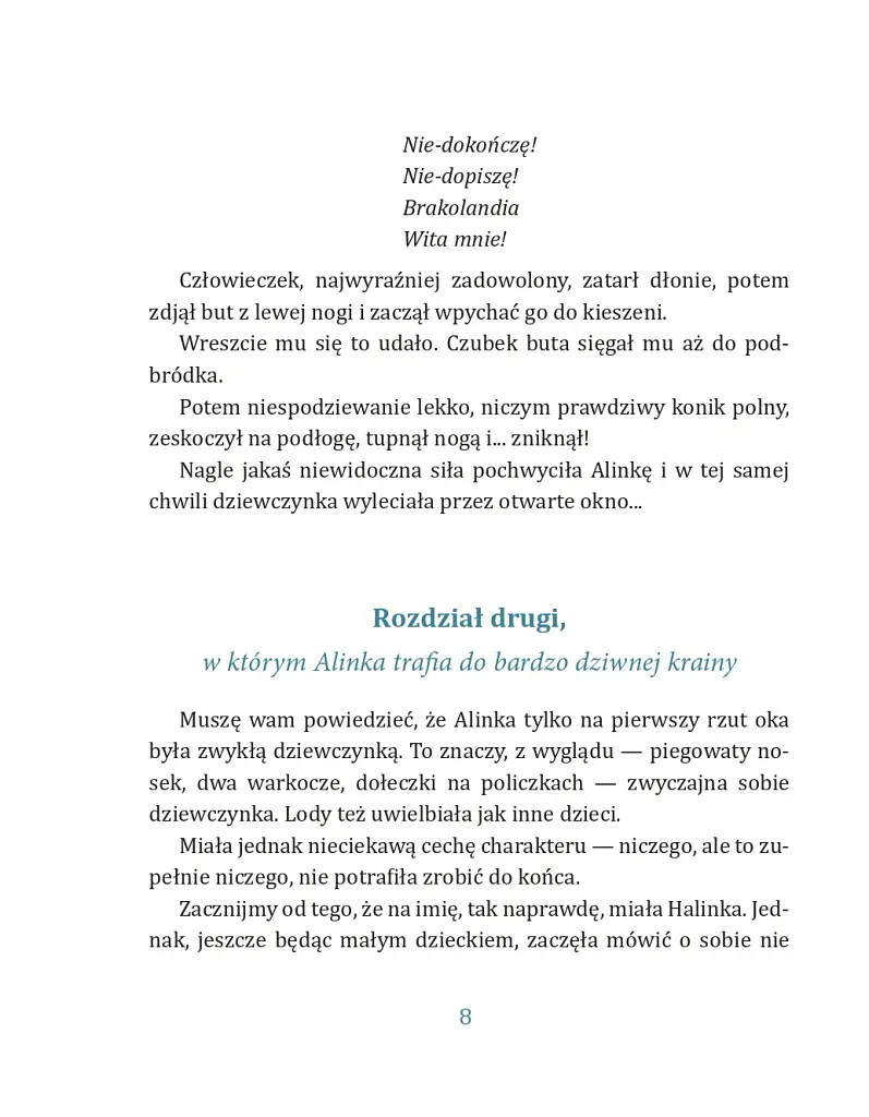 Niezwykle przygody Alinki w Brakolandii - Галина Малик - фото 7