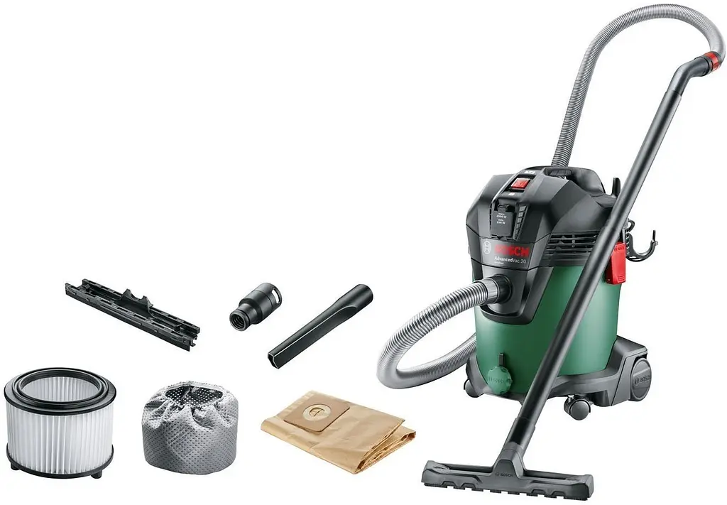 Пилосос професійний AdvancedVac 20 1200Вт всмокт. 300Вт контейнер 20л 7.6кг Bosch teh0016328 - фото 6