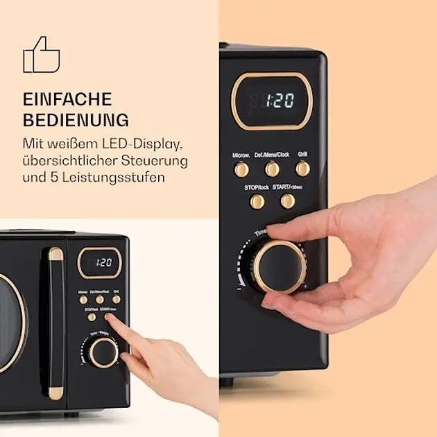 Микроволновая печь Klarstein Julieta (10040730) - фото 4