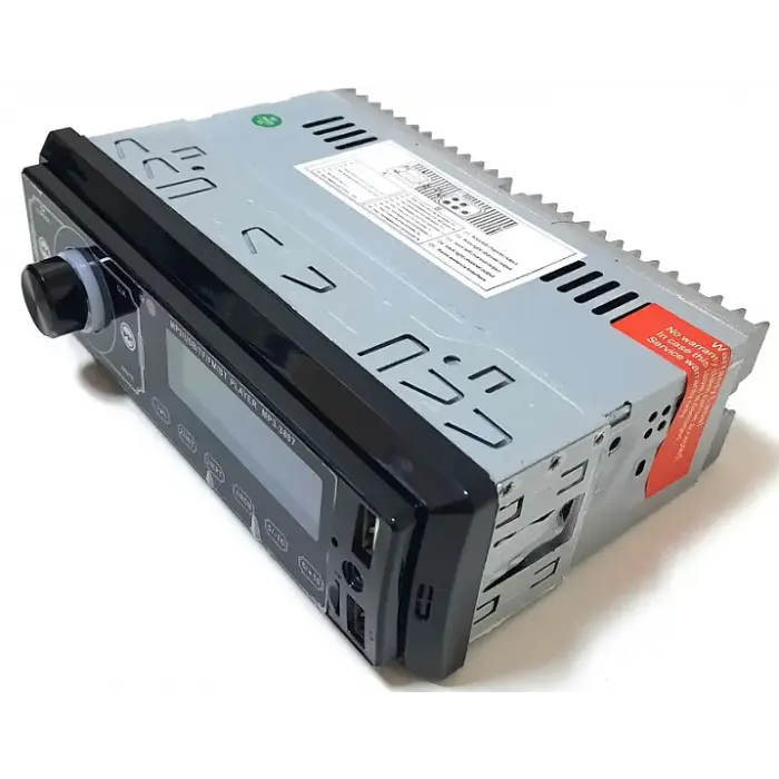 Автомагнітола, магнітола з пультом та сенсорним дисплеєм 3887 ISO+FM+USB+SD+AUX+Bluetooth 4x50W 1Din - фото 3