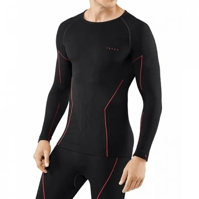 Термокофта Falke ESS Warm Mns Black/Red M (1097-39611-3018 M) - фото 2