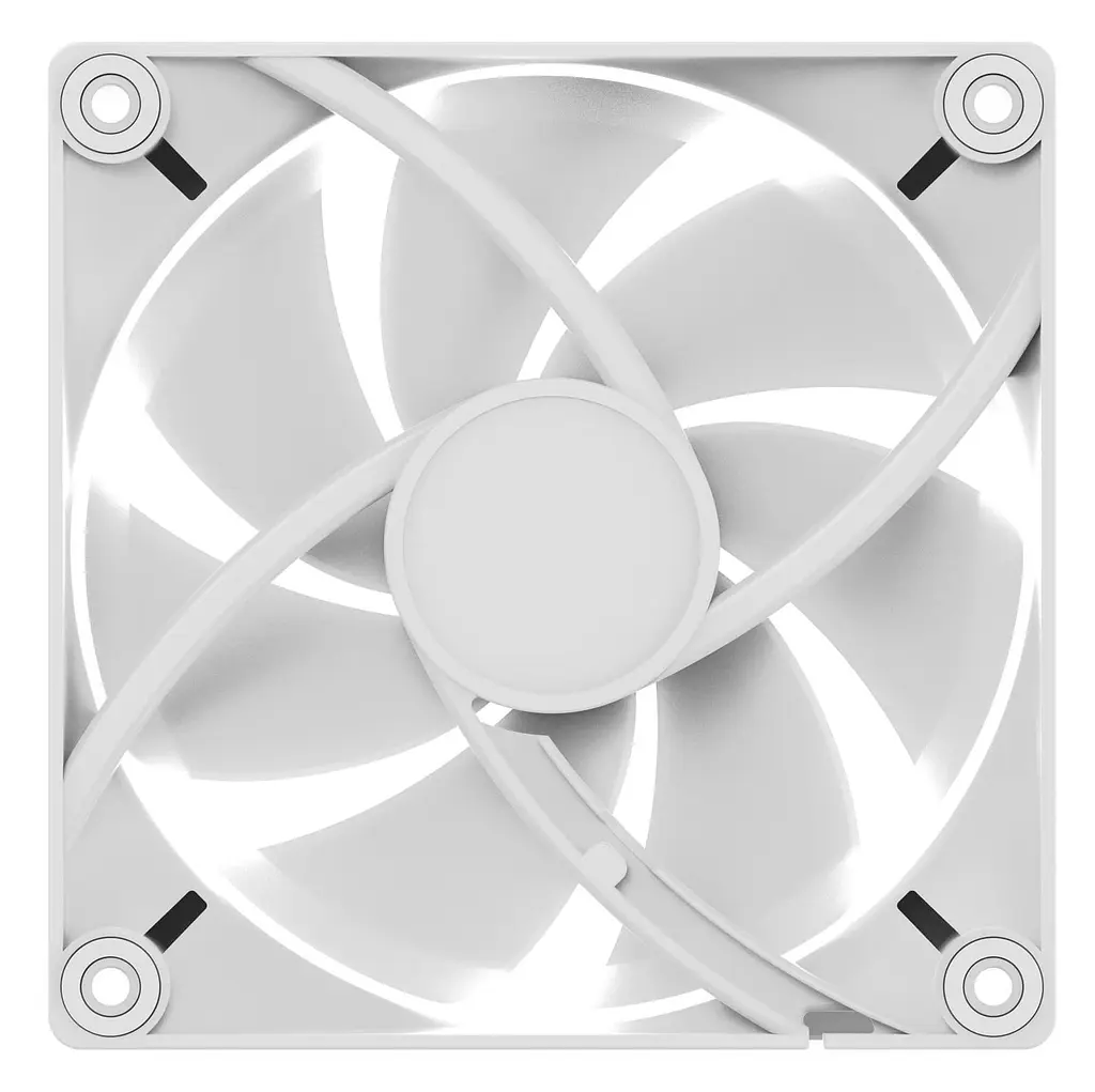 Комплект вентиляторів Ocypus DELTA F12 ARGB 3in1 White (DELTA-F12-WH3AM00X-GL) - фото 4
