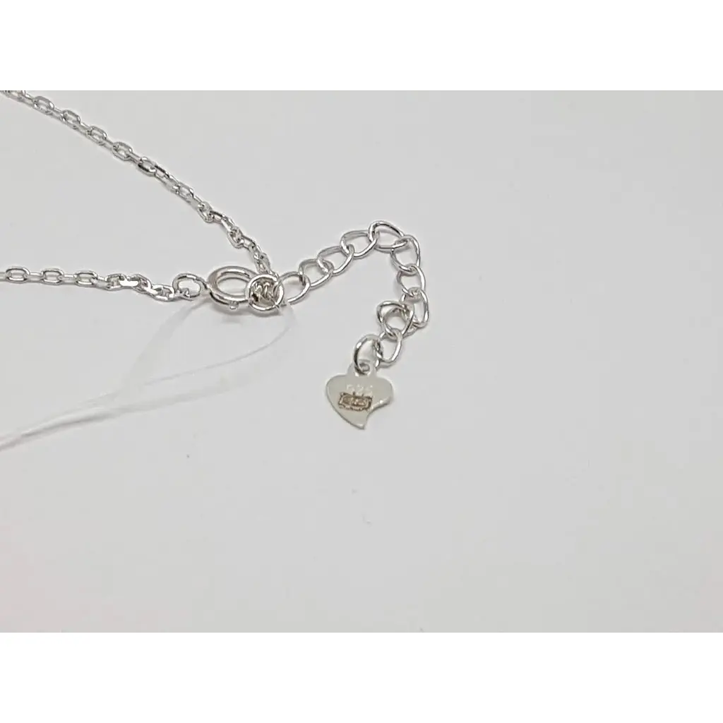 Серебряное колье Подиум с фианитом. CN1403 - фото 4