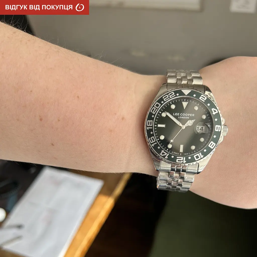 Годинник Lee Cooper Daytona Green - фото 10