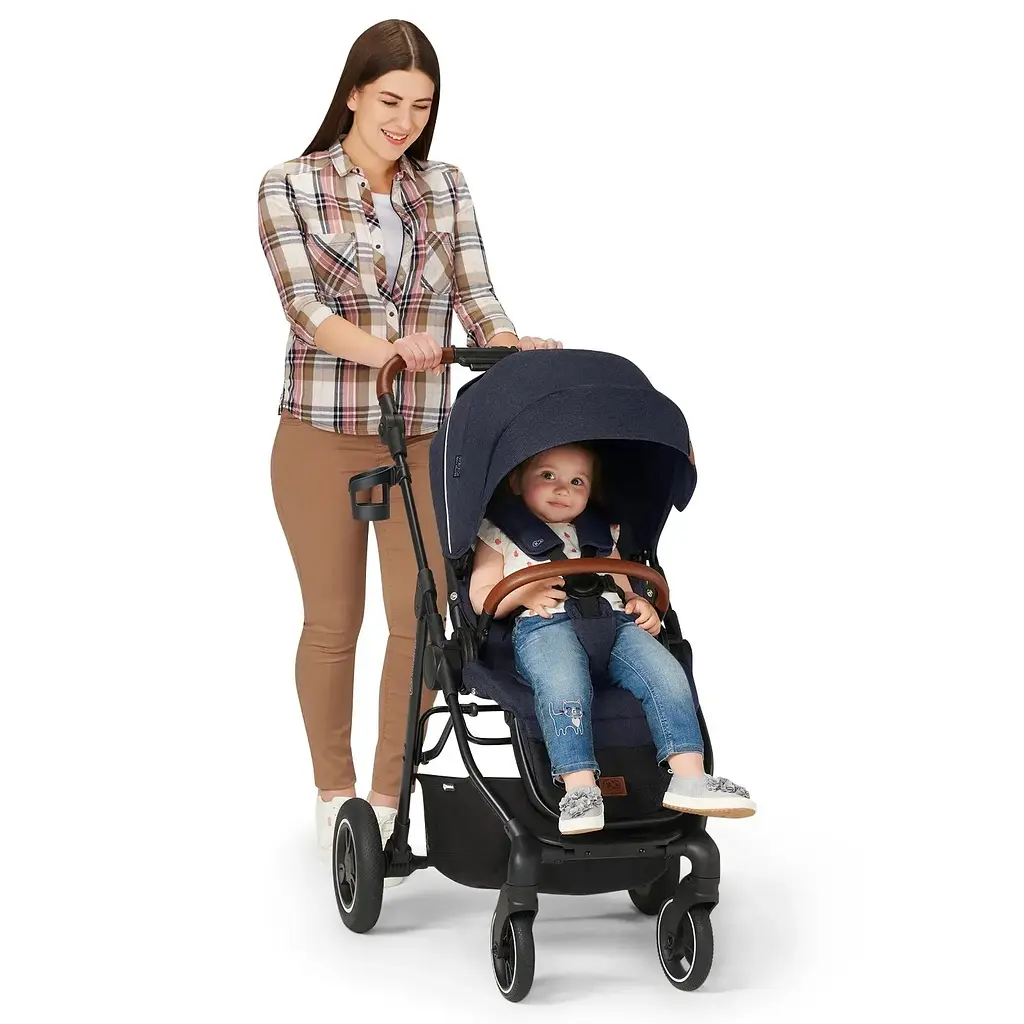 Прогулянкова коляска Kinderkraft All Road Imperial Blue темно-синій KKWALRONAV0000 (00-00303642) - фото 15