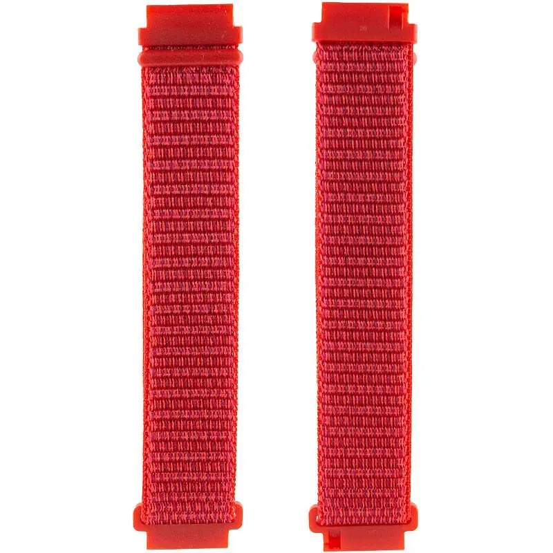 Ремешок Nylon для Smart Watch 20mm Красный / Red - фото 2
