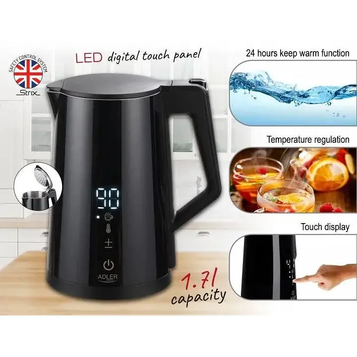Чайник электрический Adler AD 1345 1.7 л - фото 4