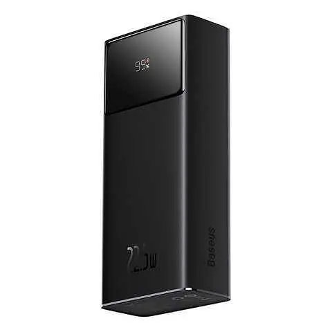 Внешний аккумулятор (павербанк) Powerbank Baseus Star Lord Display 22.5W 30000 mAh Black  - фото 3
