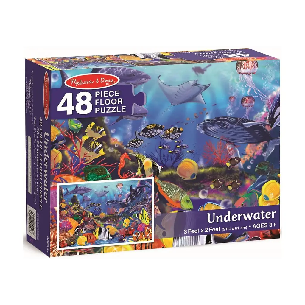 Пазл Melissa&Doug Мега "Водяний світ", 48 елементів (MD10427) - фото 3