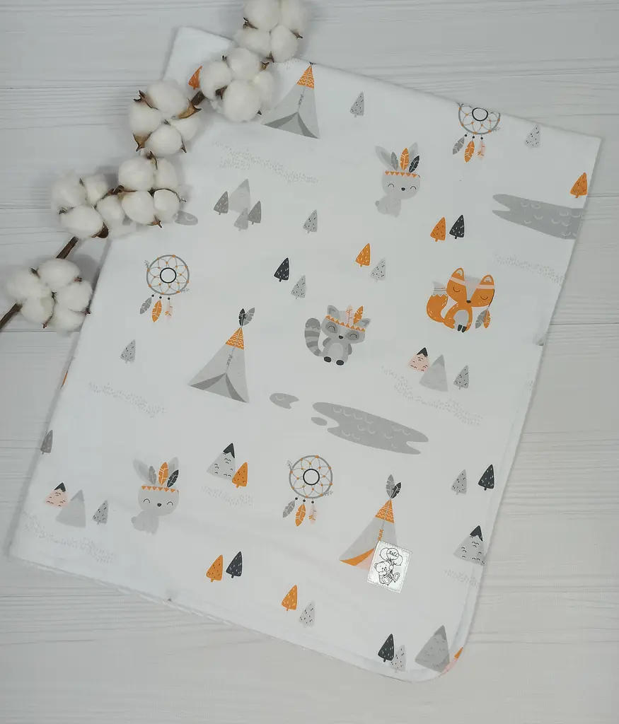 Пелюшки дитячі a.l.babybox Ловець снів 50х80 см 3 шт. Різнокольоровий (NA 18169581) - фото 6