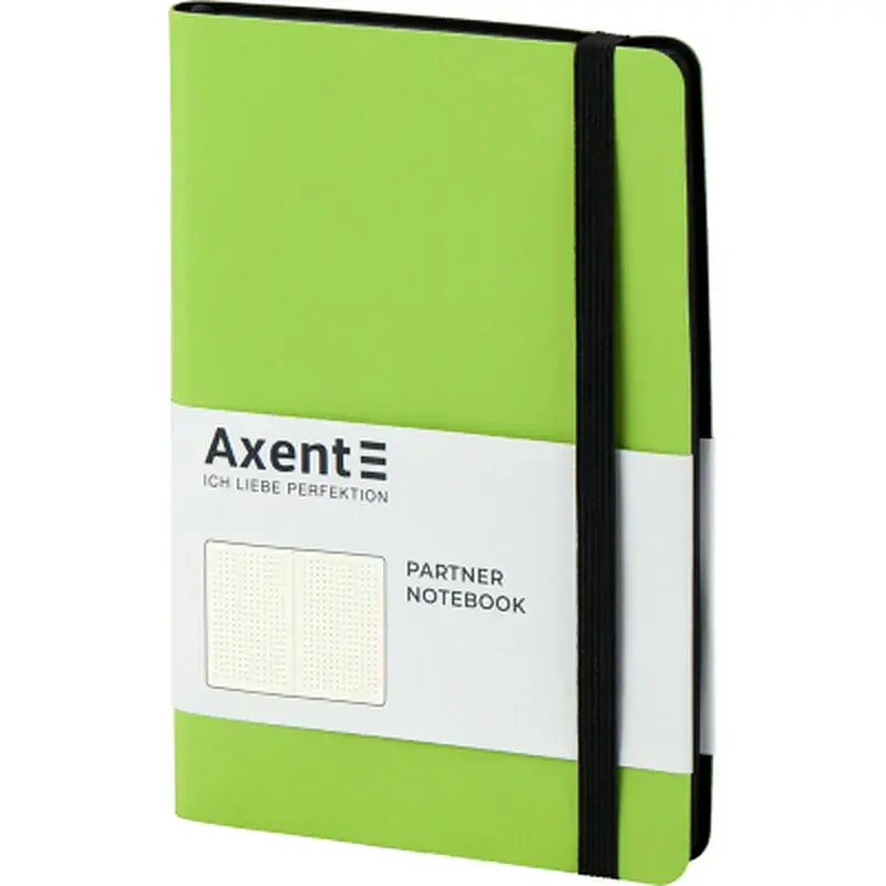 Книга записна Axent Partner Soft 125х195 мм в точку 96 аркушів Салатова (8312-09-A) - фото 2
