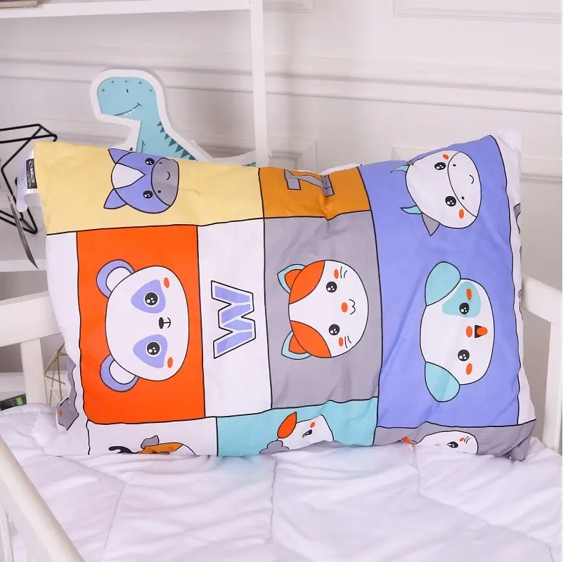 Набір антиалергенний MirSon зима Kids Time 20-0039 Zoo alphabet 140x205 см бавовна: ковдра з подушкою (2200009665776) - фото 7