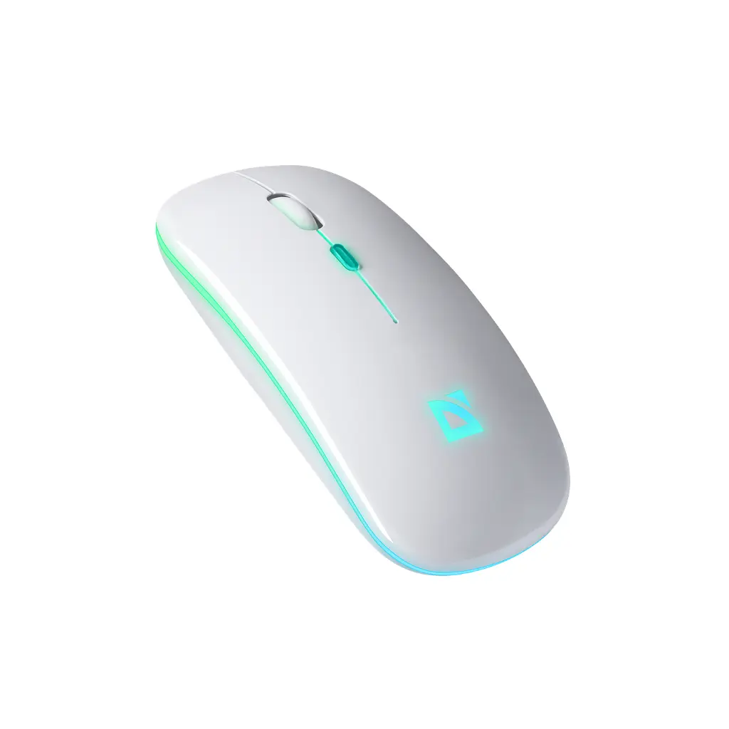 Мишка Defender Touch MM-997 Silent Wireless RGB White (52998) - фото 3