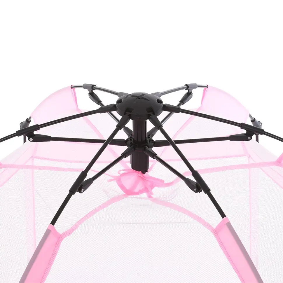Дитячий манеж MR 1512 Powder Pink 146×127×110 см - фото 8