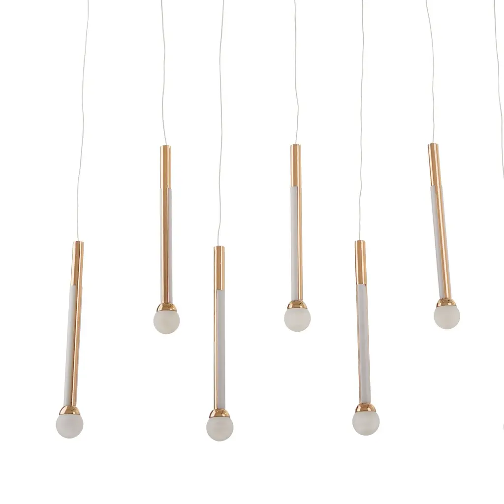 Світильник стельовий Brille підвісний лофт світлодіодний BL-896S/9 NW 90W G - фото 2