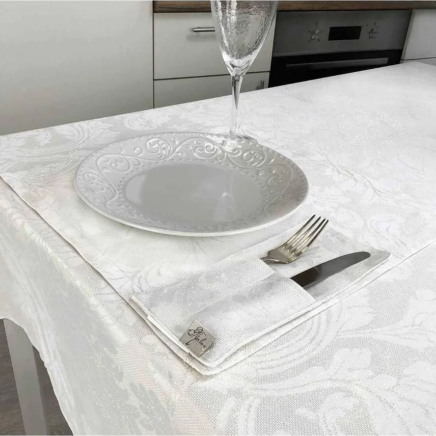 Чехол для приборов Прованс Сяйво Серебро белый (24686) - фото 3