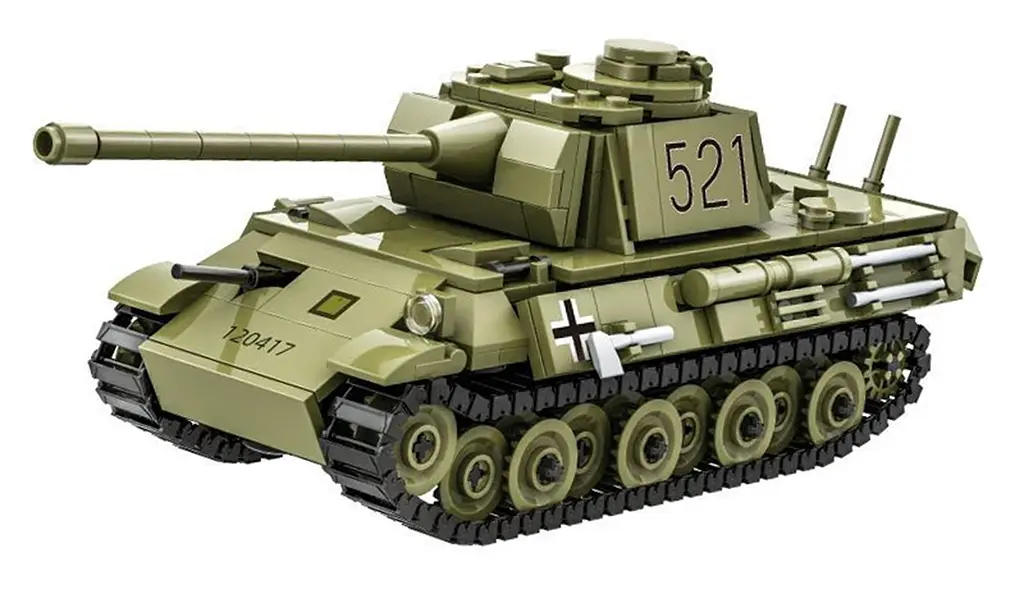Конструктор Танк 638 элементов Ramiz - фото 2