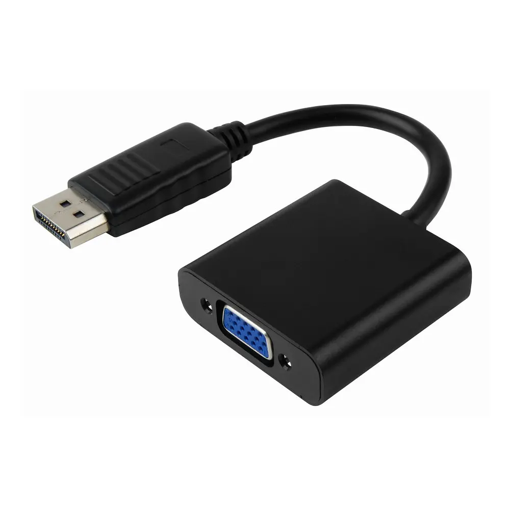 Перехідник адаптер RIAS DisplayPort - VGA Black (3_02368)