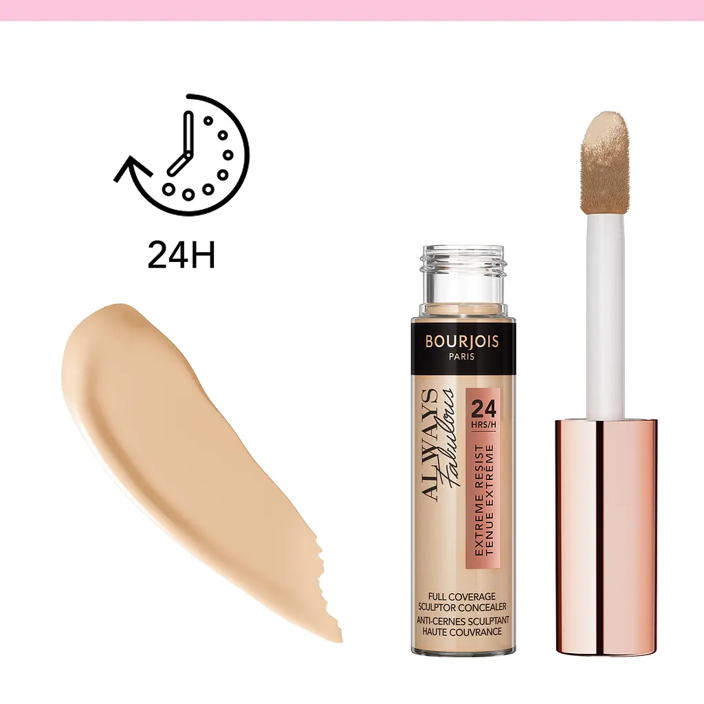Консилер Bourjois Always Fabulous Full Coverage Sculptor Concealer відтінок 100 Ivory 11 мл (8000019760404) - фото 3