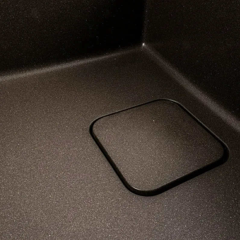Кухонна мийка Platinum 7850 CUBE Темна скеля (SP000039647) - фото 3