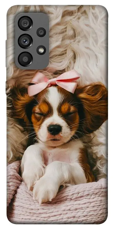 TPU чохол Demsky Sleepy spaniel для Samsung Galaxy A73 5G