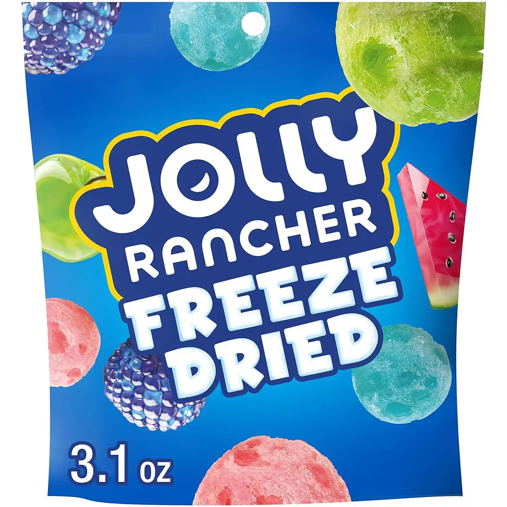 Сублімовані цукерки Jolly Rancher Original Fruit Freeze Dried Share Bag 87г - фото 3