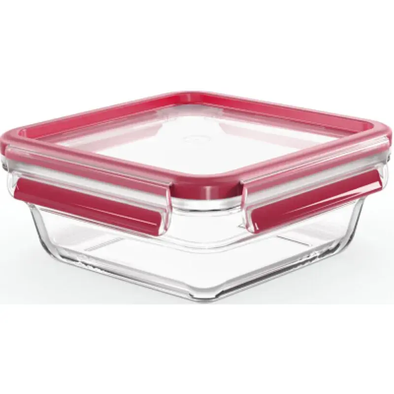 Харчовий контейнер Tefal Masterseal Glass Red 800 мл (N1041410) - фото 2