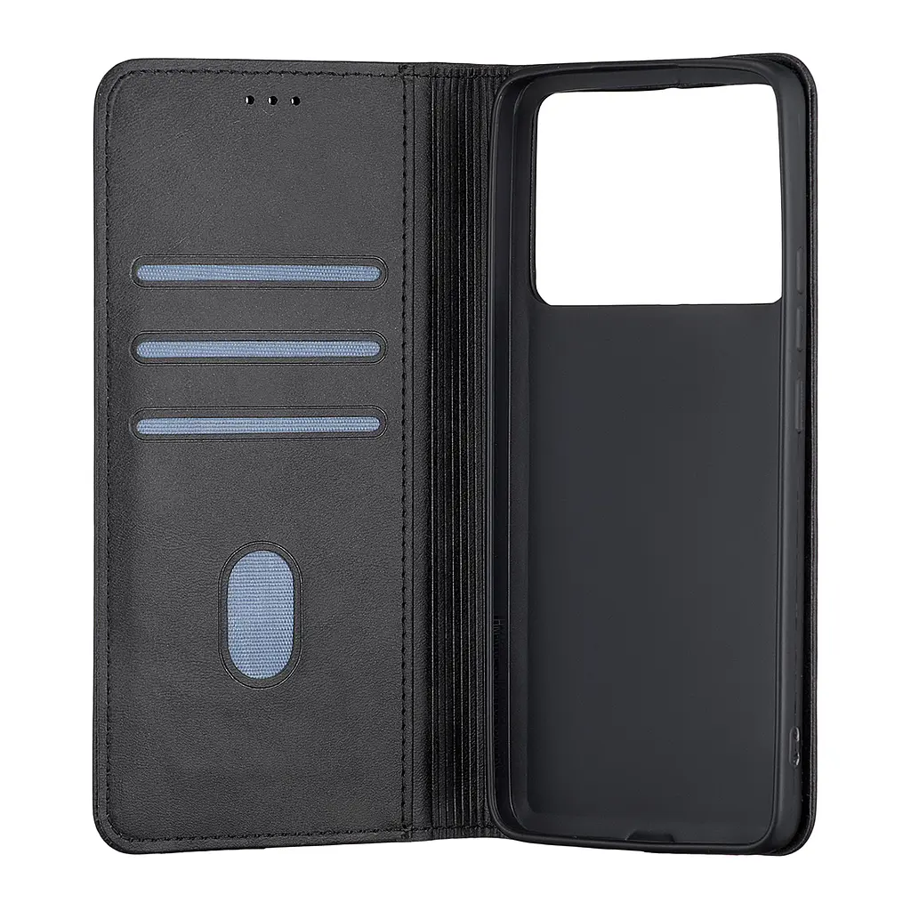 Чохол-книжка Premium Xiaomi Poco X6 Pro 5G/Redmi K70E 5G Black - фото 2