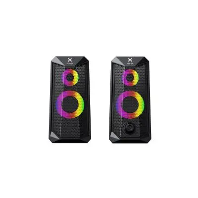 Акустична система Vinga (SP-200 LED USB Black) - фото 2