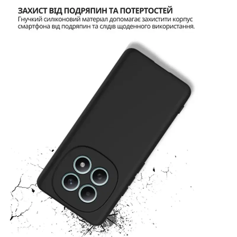 Чохол до мобільного телефона BeCover Xiaomi Redmi Note 15 5G Black (715049) - фото 4