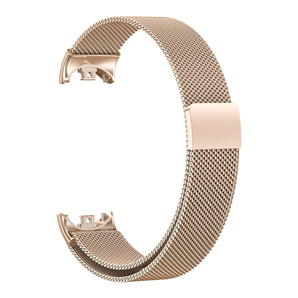 Ремінець ANCHOR Milanese Loop Metal Magnetic Xiaomi Mi Band 8/Mi Band Gold (32363_2917243) - фото 3