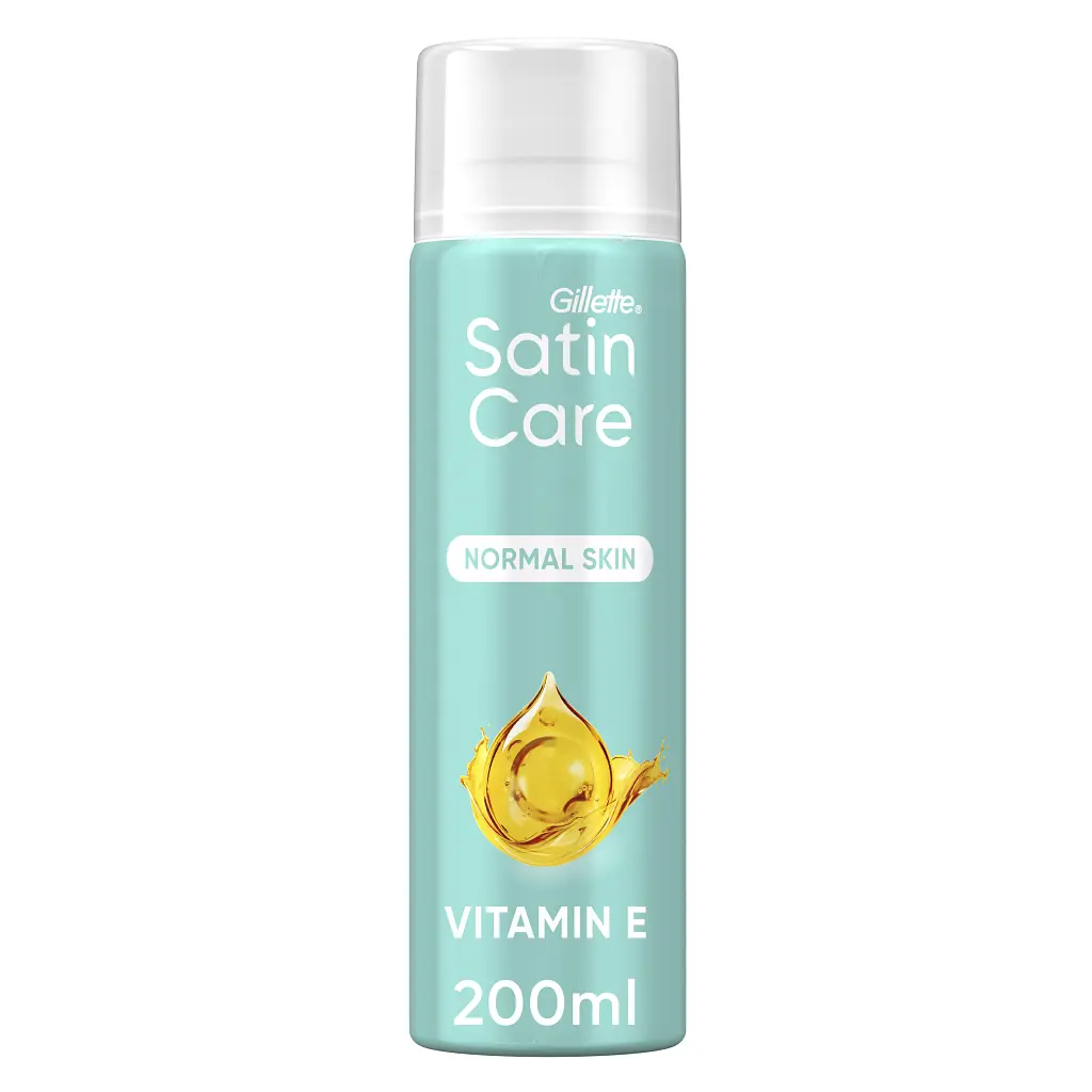 Гель для гоління Satin Care Вітамін Е 200 мл (8006530148108)