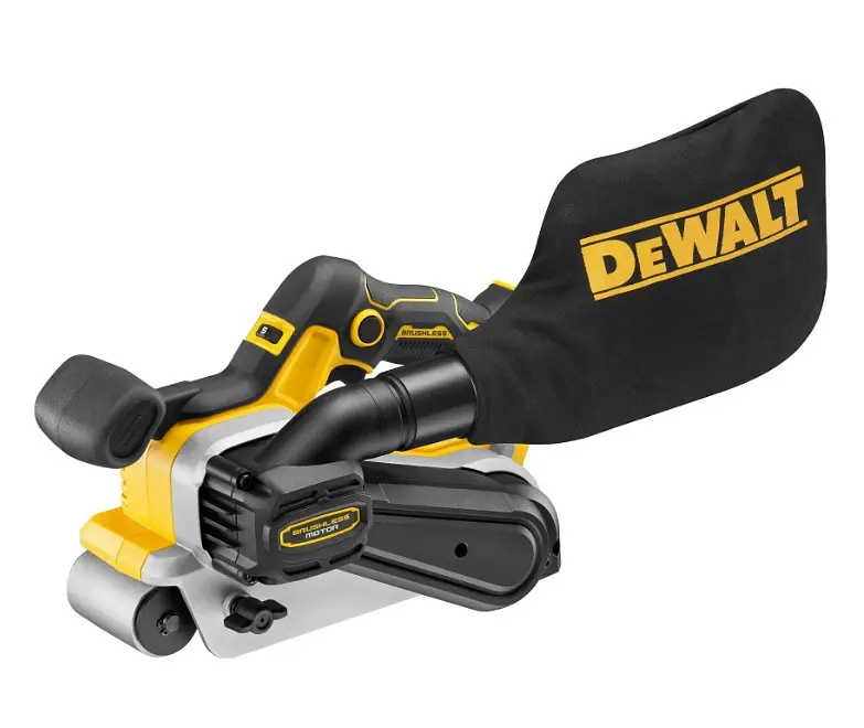 Стрічкова акумуляторна шліфмашина DeWalt без АКБ та ЗП DCW220NT - фото 7