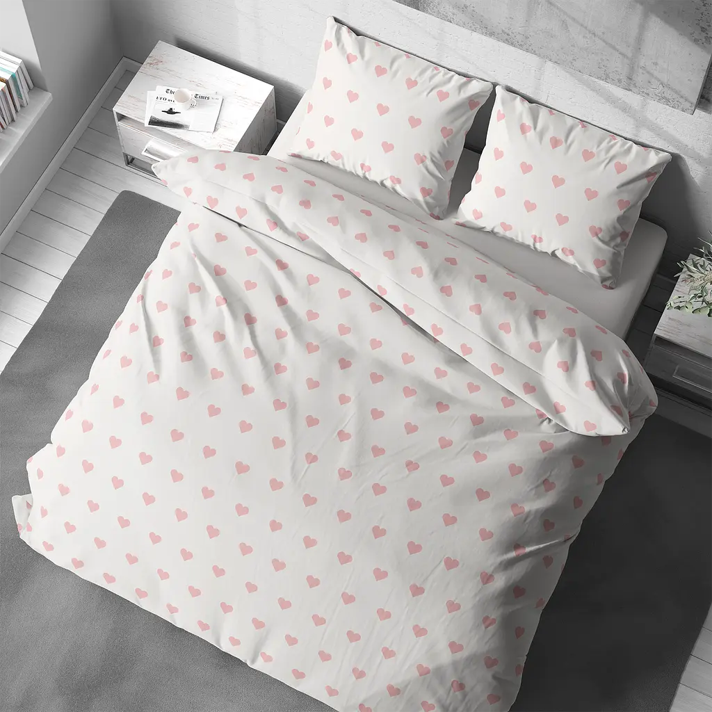 Комплект постільної білизни Lelit двоспальний бязь наволочки 70х70 см молочний B-1260/2 (le2000000346427) - фото 5
