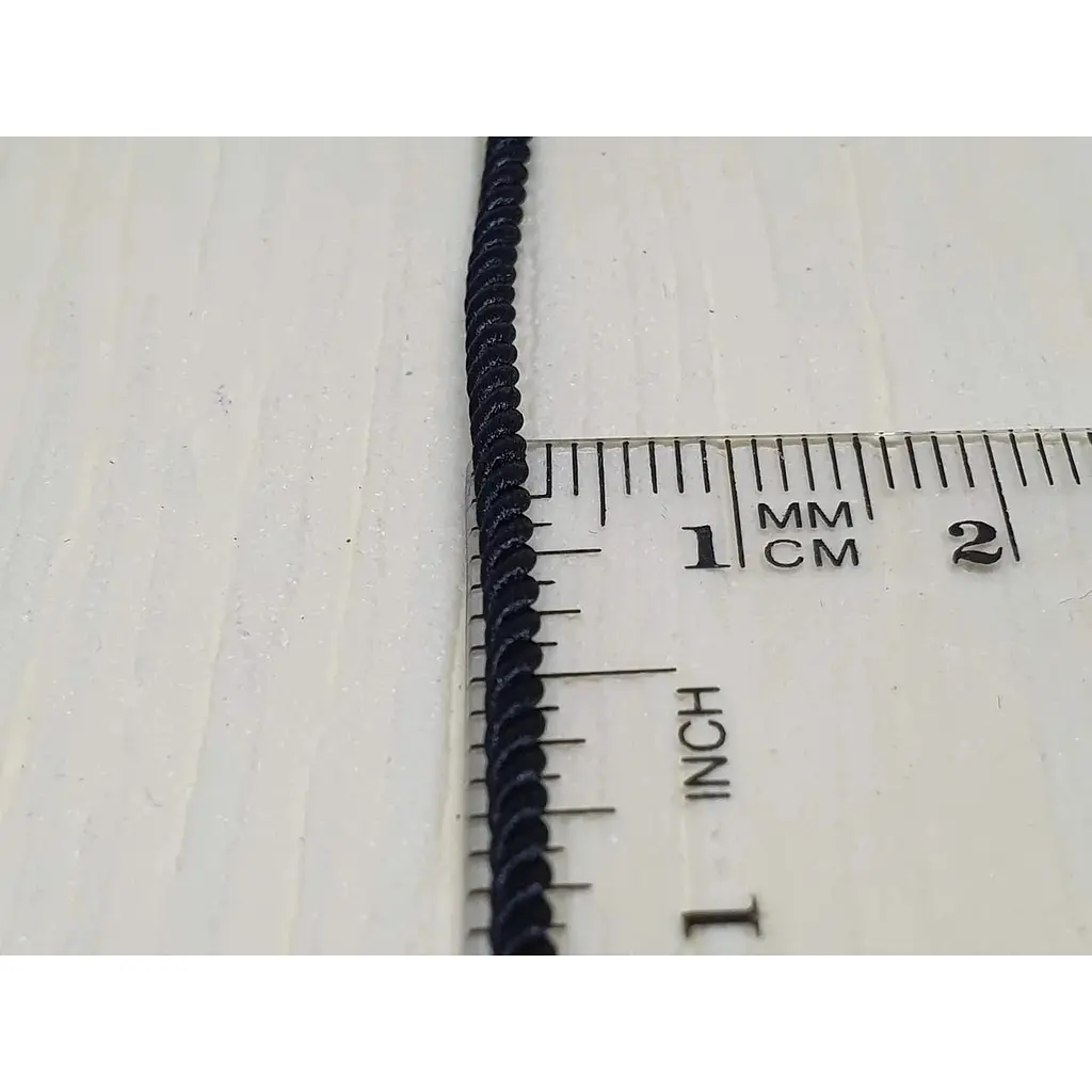 Ювелирный шелковый шнурок Ювелирное производство А. Долина с золотыми вставками. 400001Б 40 - фото 3