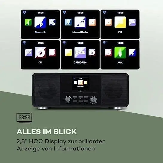 Интернет-радио проигрыватель OneConcept Streamo CD (10034055) - фото 3