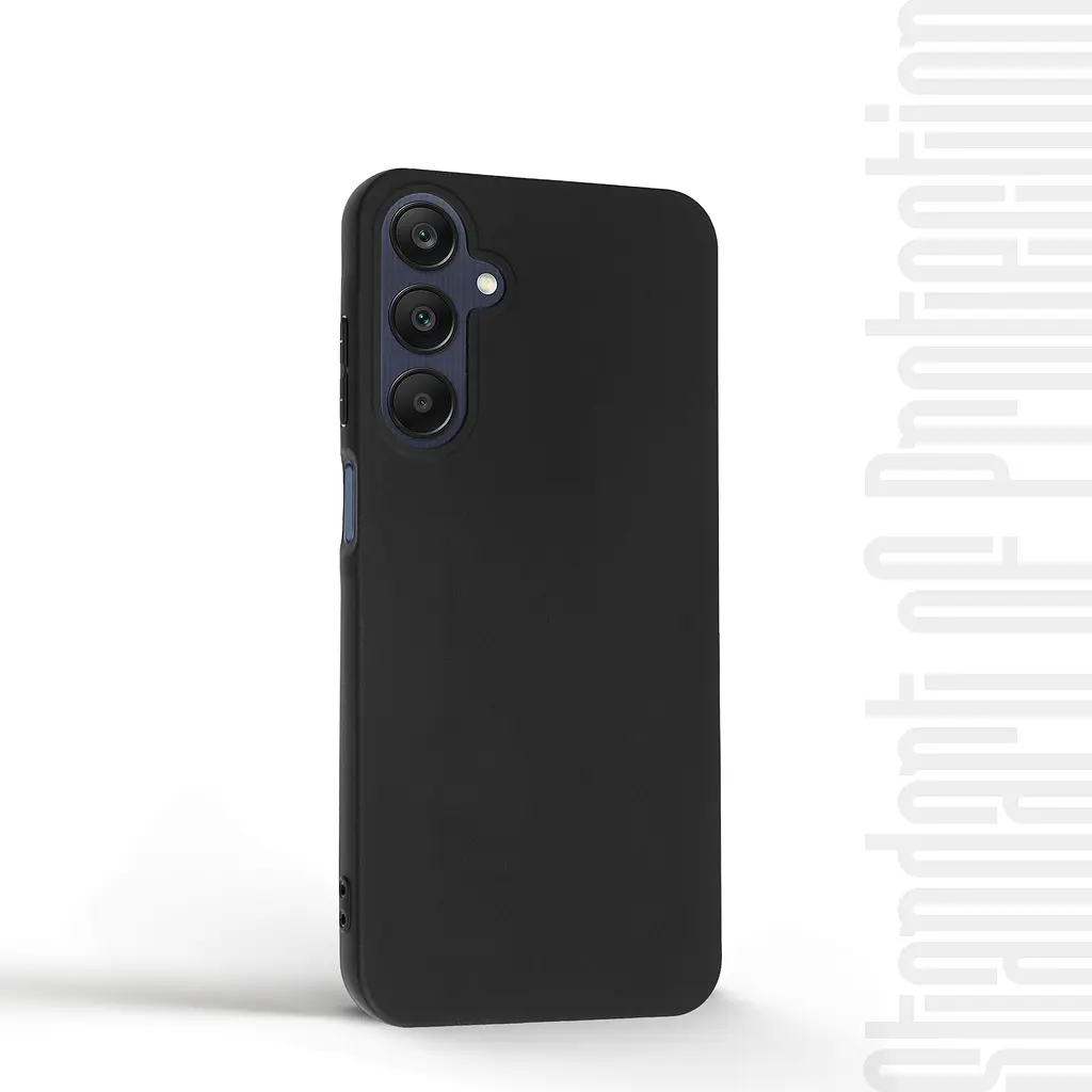 Чехол-накладка для смартфона Samsung Galaxy A25 5G (A256) противоударный, силиконовый, термополиуретановый (ТПУ), с защитой камеры и корпуса, черный, защита всего корпуса, ArmorStandart (ARM69620) - фото 2
