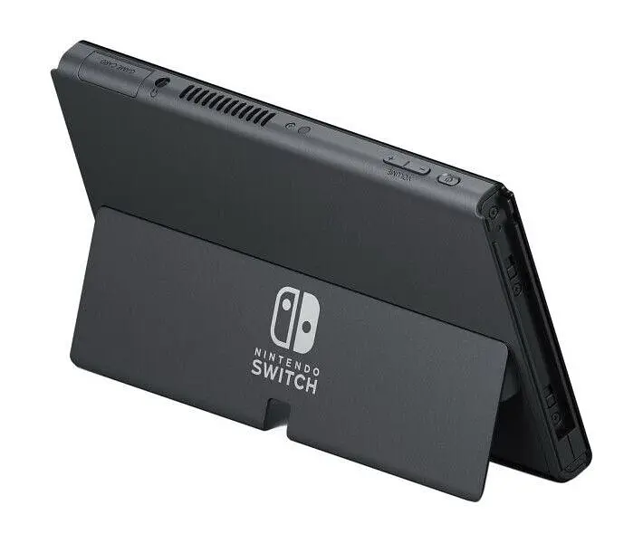 Портативна ігрова консоль Nintendo Switch OLED with Neon Blue and Neon Red Joy-Con [64459] - фото 4