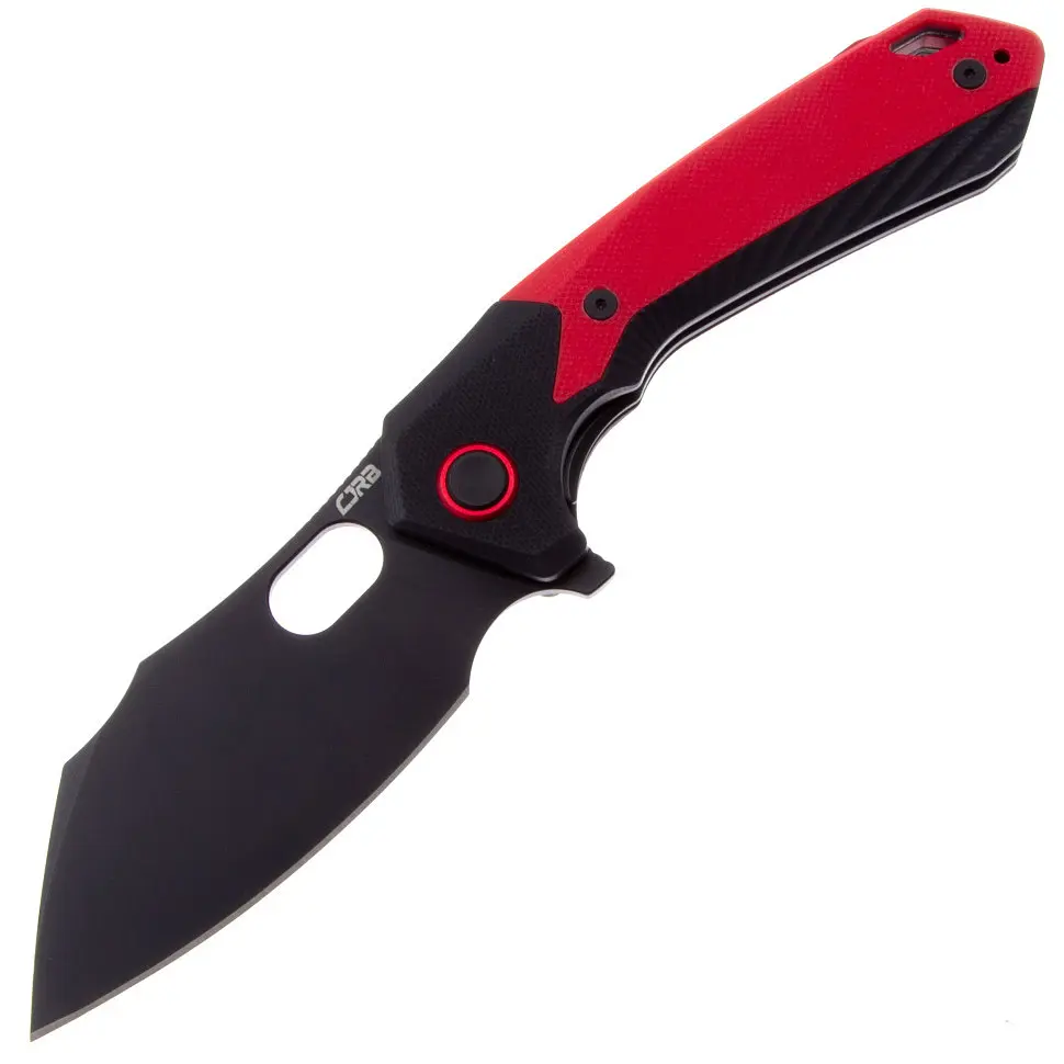 Ніж CJRB Caldera BB, AR-RPM9 Steel, G10 червоний