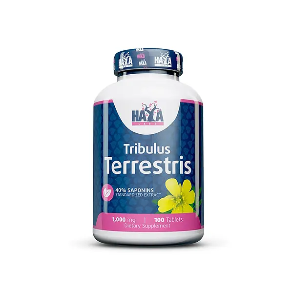 Стимулятор тестостерону Tribulus Terrestris 1000 mg, 100 таблеток Haya Labs fit0022944