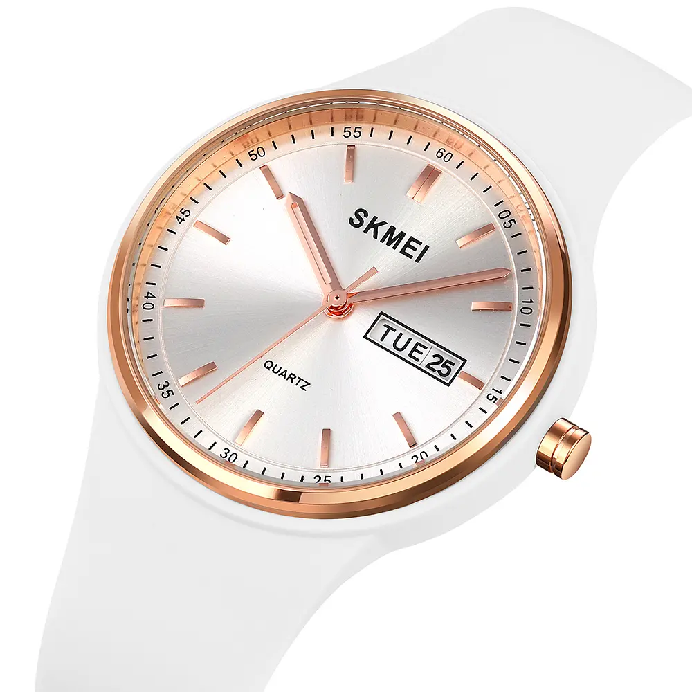 Наручний годинник жіночий 2057WT White Skmei acs0030341 - фото 2