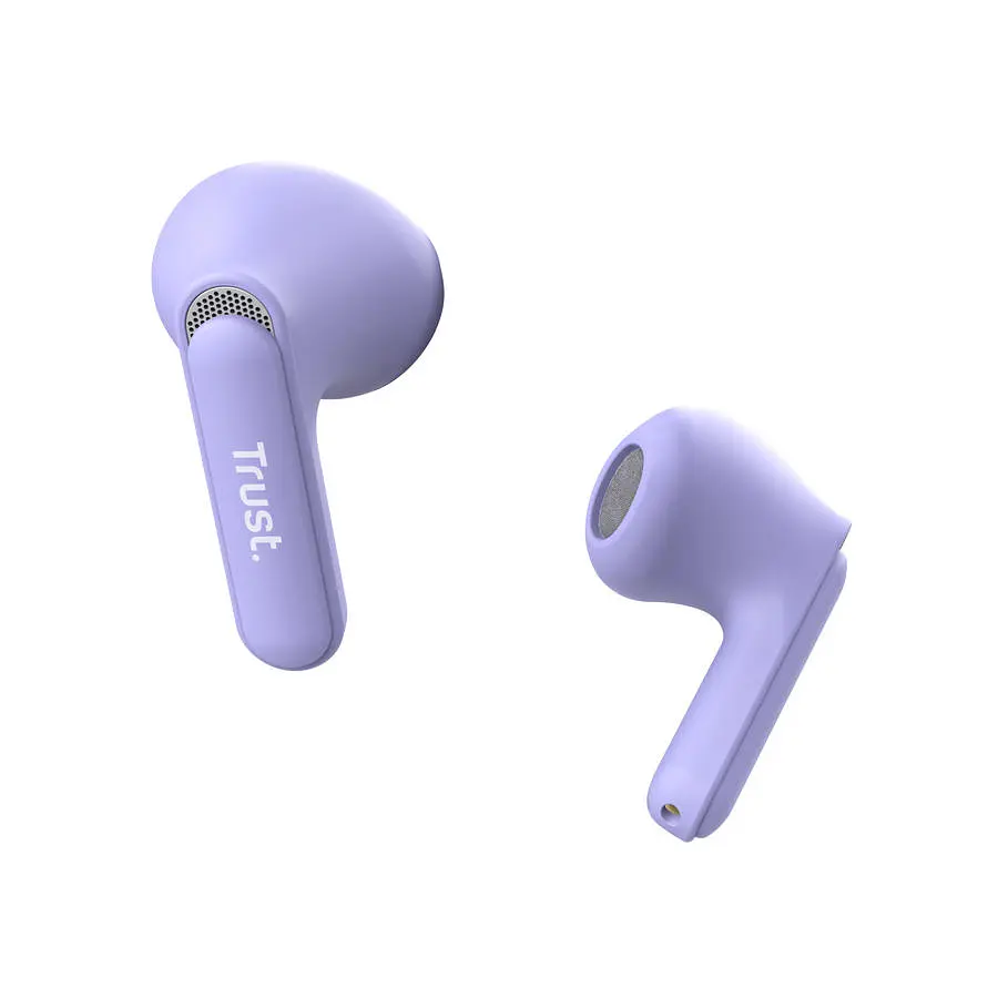 Trust Навушники TWS Yavi Earphones BT 5.3, ENC, SBC, Mic, Фіолетовий - фото 3