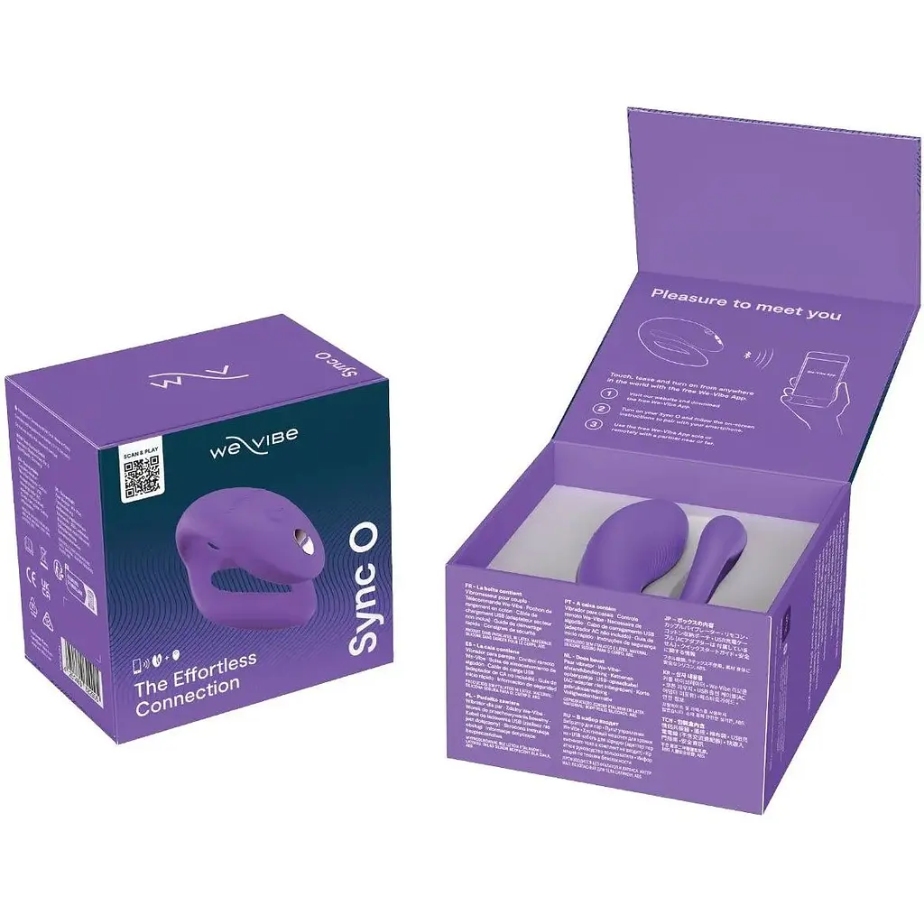 Смарт-вібратор We-Vibe Sync O Light Purple - фото 9