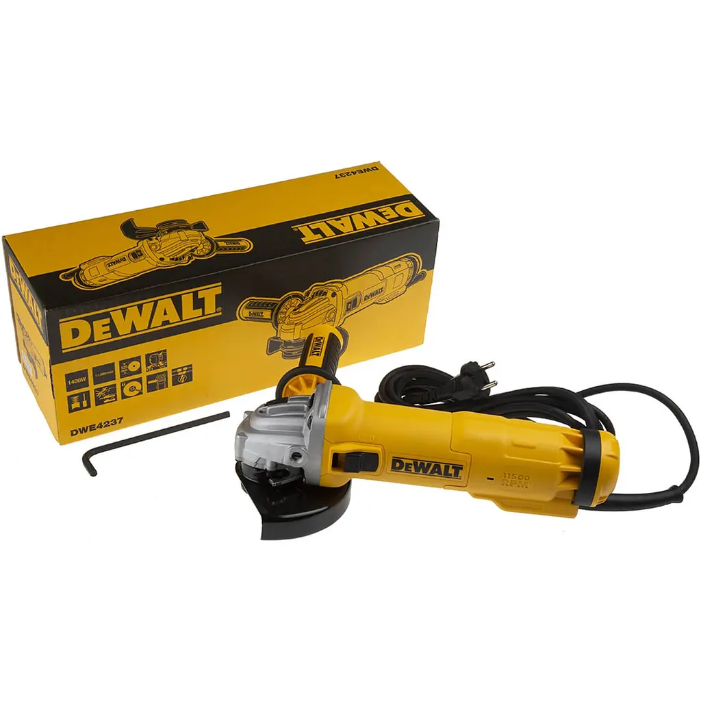 Угловая шлифмашина DeWalt DWE4237 [93706] - фото 5