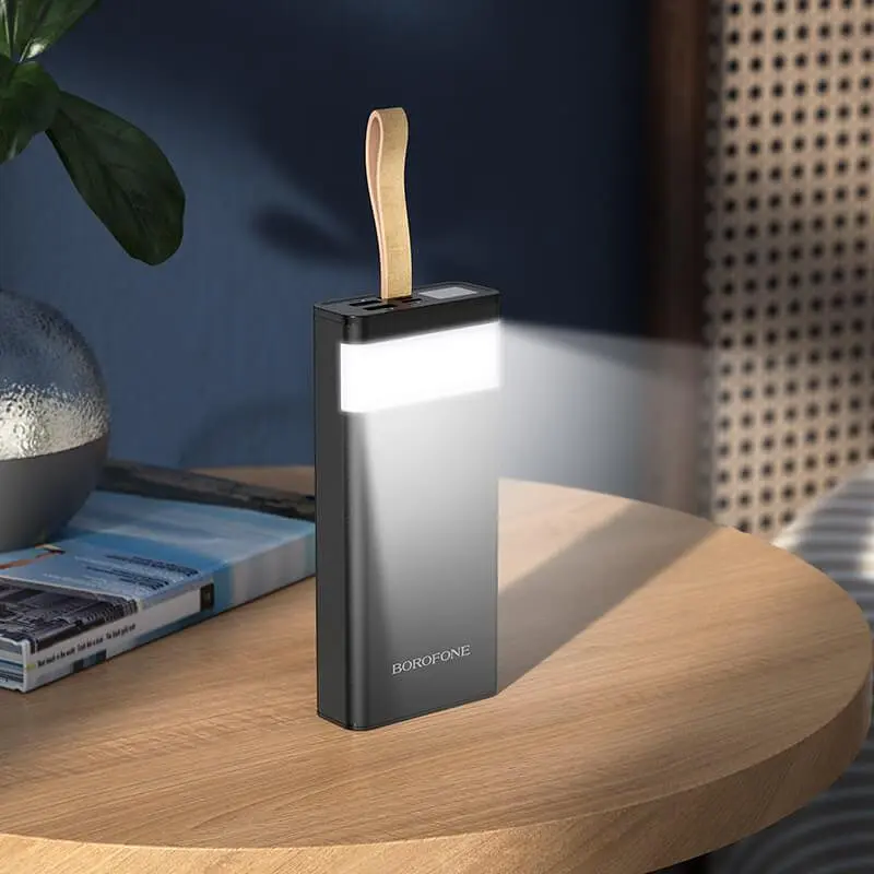 Внешний аккумулятор Borofone BJ18 Coolmy 6974443381375 20000mAh черный - фото 3